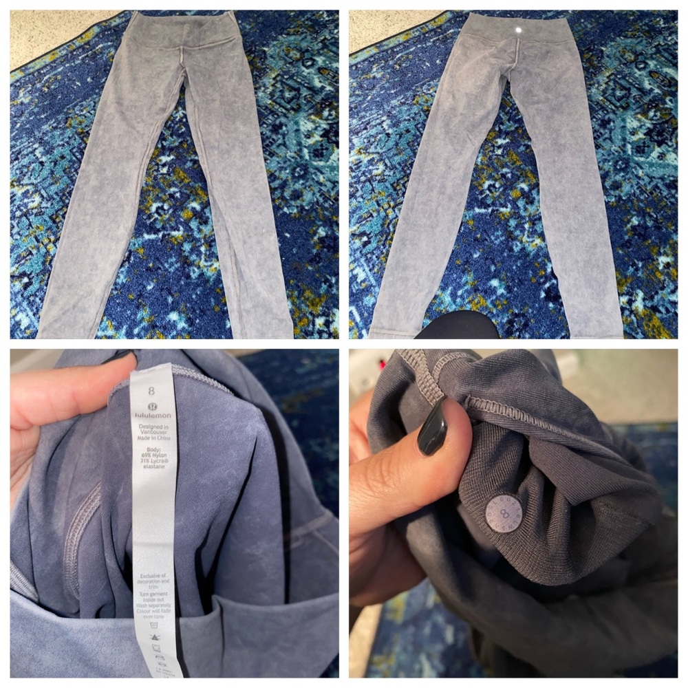Lululemon Wunder Under Hi-Rise *Washed Luna
